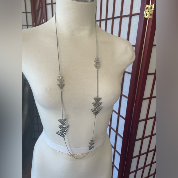 VINTAGE Silver Necklace - Picture 1 of 3